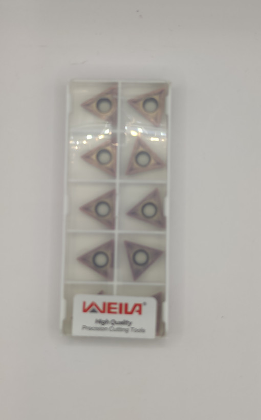 الماس تراشکاری (اینسرت) TCMT16T304 گرید LW6118 برند WEILA