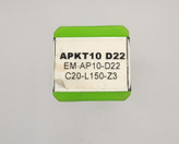 هولدر فرز انگشتی الماس خور (APKT10-D22) EM-AP10D22-C20-L150-Z3 برند X-HOLD (ایکس هولد)